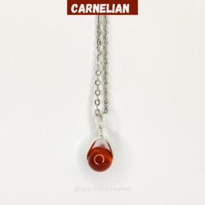 Carnelian - Aqeeq Crystal Pendant