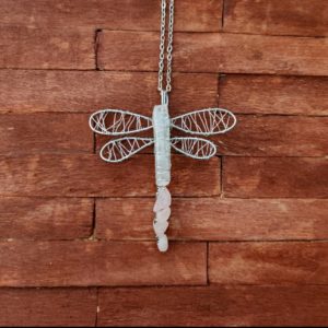 Handmade Crystal Dragonfly