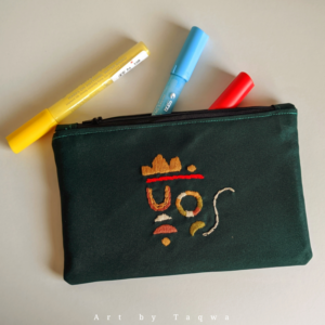 Embroidered Handmade Pouch