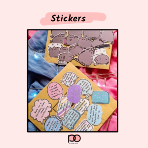 Cute Selfcare Quotes Stickers
