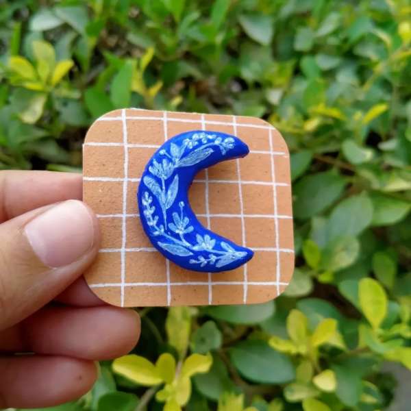 Handmade Clay Pins