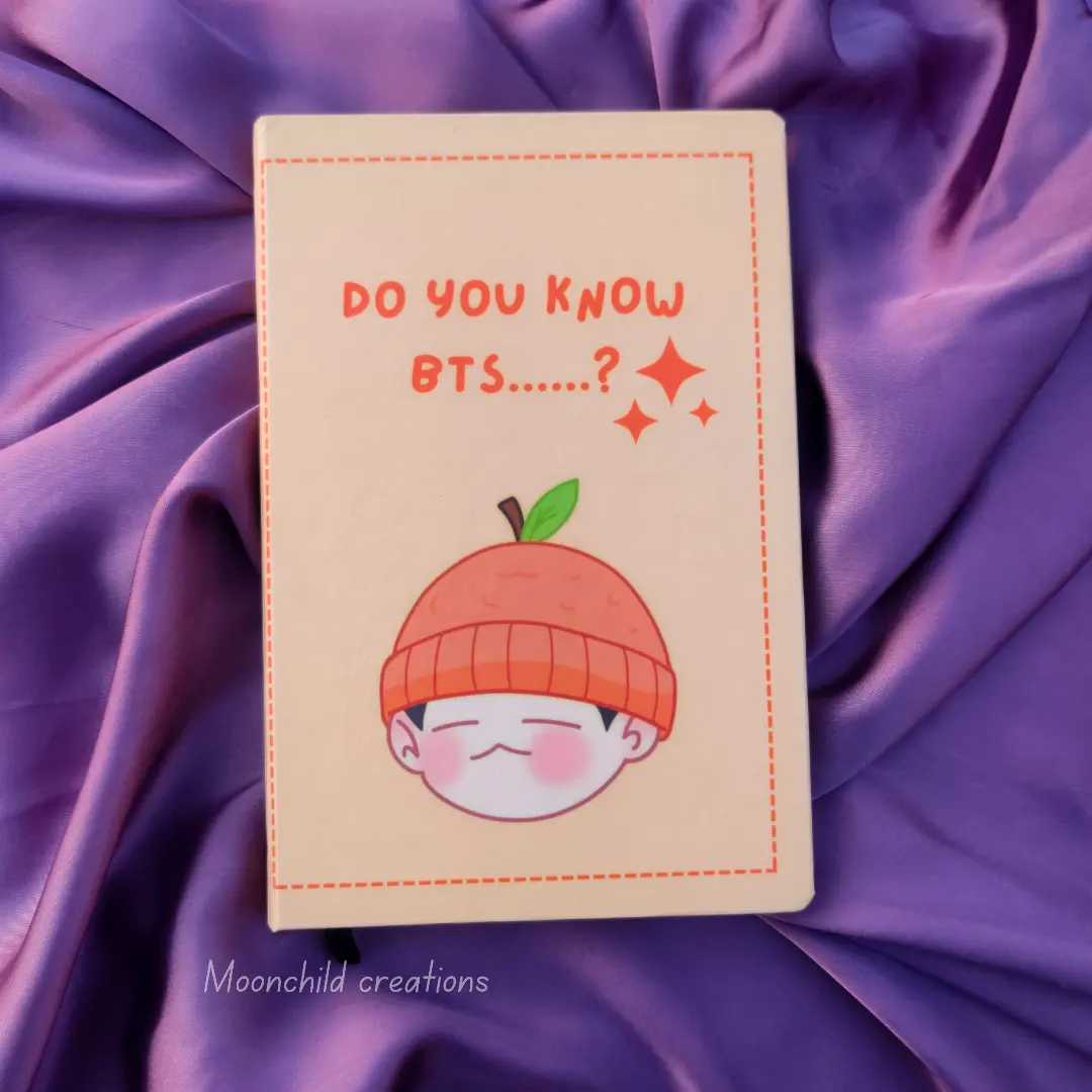 BTS Suga "Do you know BTS" Journal