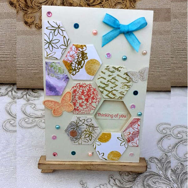 Handmade Printed Card