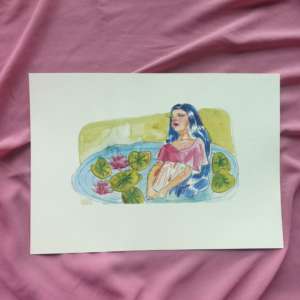 Poned Princess Art Print