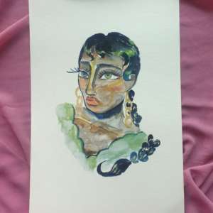 Pakistani Girl Art Print