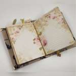 Red Velvet Faux Leather Journal