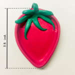 Hot Pink Strawberry Trinket Tray