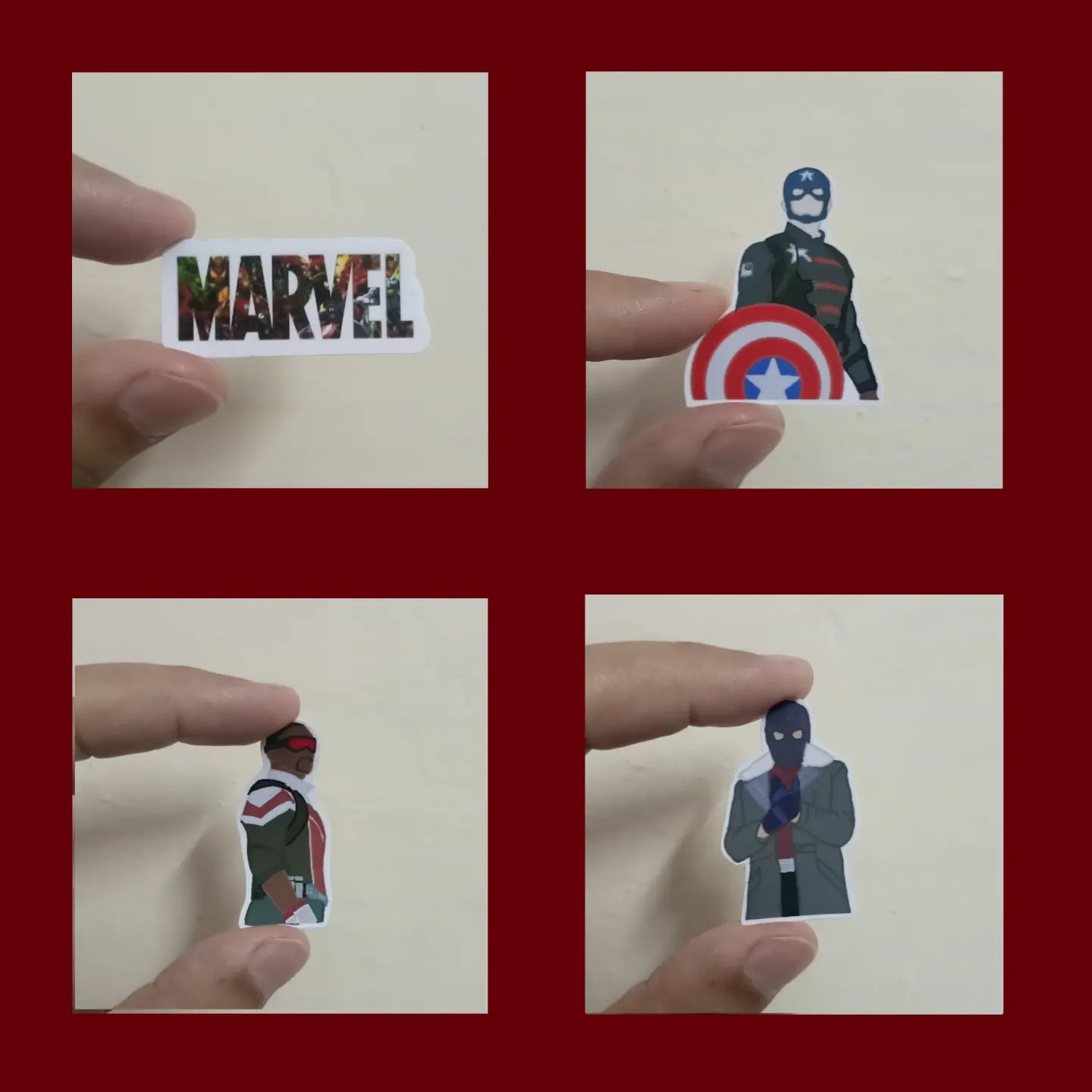 The Falcon And The Winter Soldier Sticker Pack