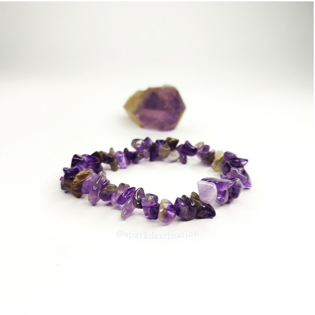 Buy Amethyst Chip Bracelet Online In Pakistan - PakistanCreates