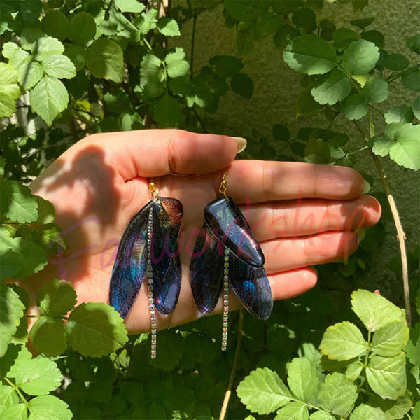 Dragonfly earrings