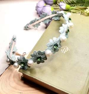 Flower And Pearl Hairband