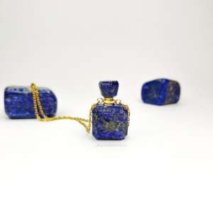 Lapis Lazuli Perfume Bottle Pendant