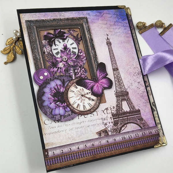 Lavender Magic Scrapbook