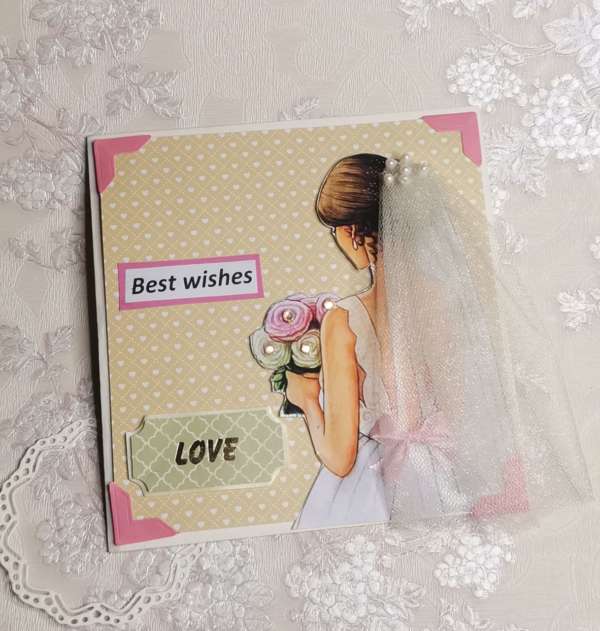 Best Wishes Handmade Card