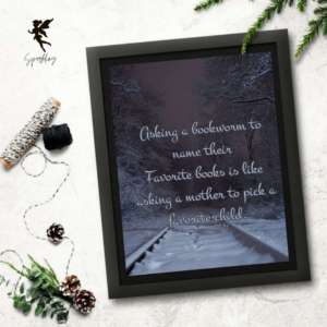Winter Quotes Aesthetic Frames