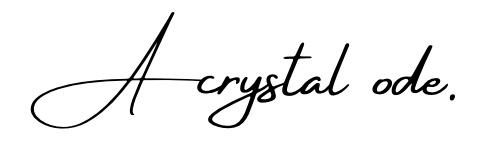 A Crystal Ode