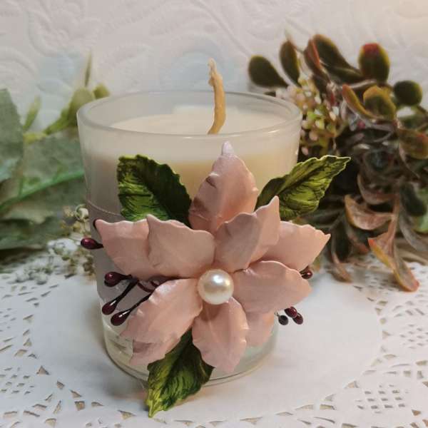 Small Glass Candle