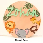 Kids Name Sign Wall Hanging