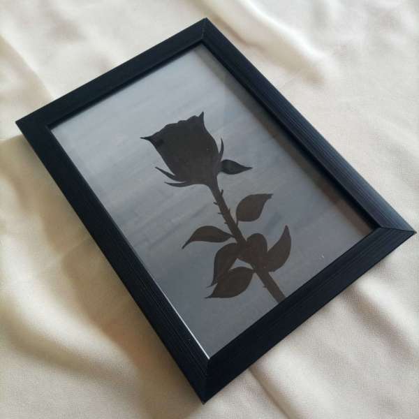 Black Rose Frame