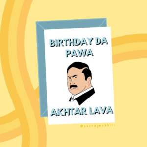 Birthday Da Pawa - Birthday Card