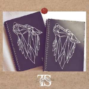 Dauntless Hand Embroidered Notebook