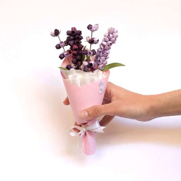 'Lovenders' - Paper Lavender Flower Bouquet