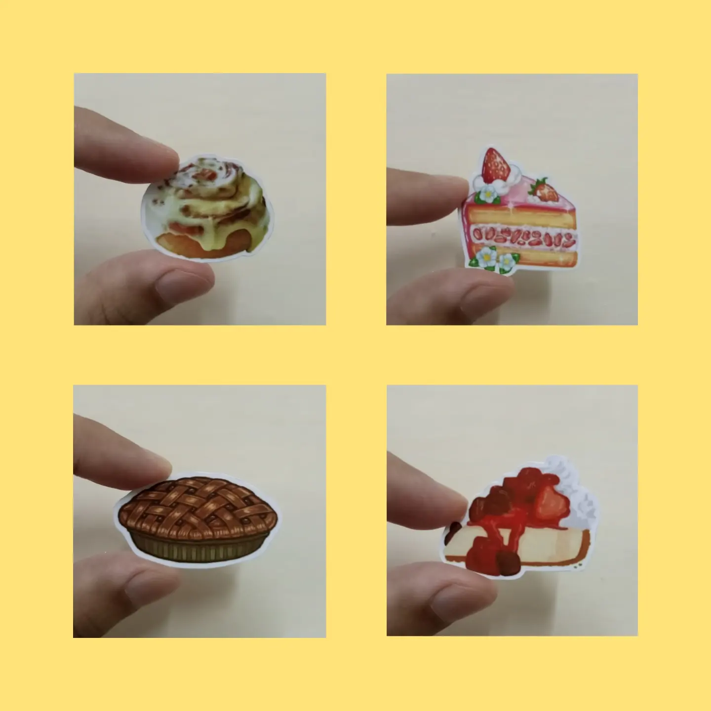 The Desserts Sticker Pack