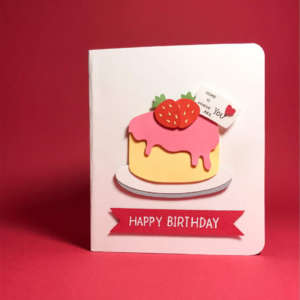 Birthday - Papercut Mini Card
