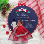Modern Wedding Hoop