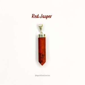 Red Jasper Point Pendant