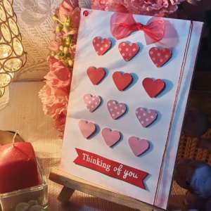 Handmade Love Card For Valentine's Day