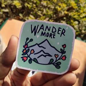 Wander Sticker
