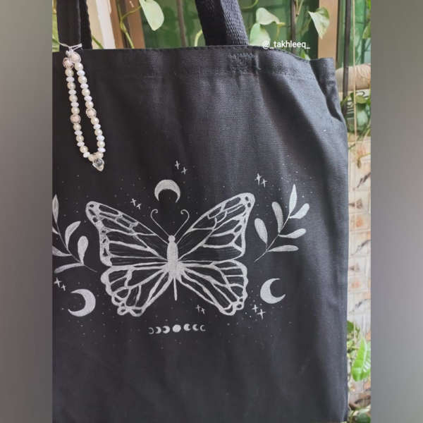 Alluring Butterfly Tote Bag
