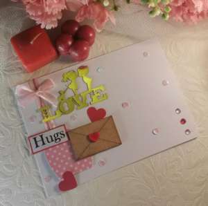 Couple Card Handmade