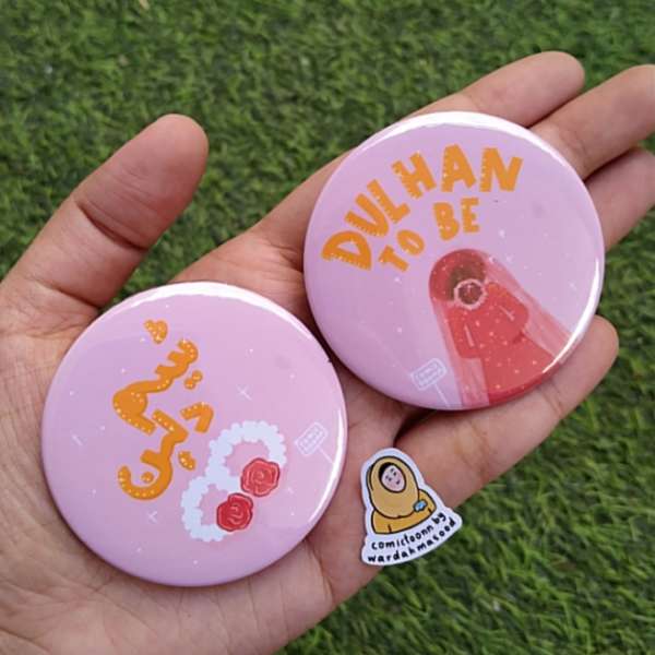 Dulhan And Team Badge (1 PC)