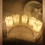 Ramadan Crescent Candle Holder