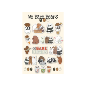 Bare Bears Sticker Pack