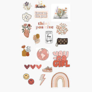 Pink Stickers Pack
