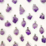Small Amethyst Point Pendants