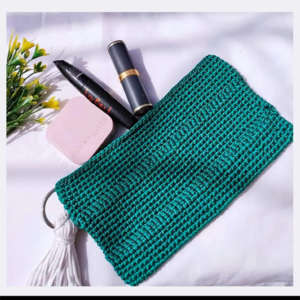 Crochet Makeup Pouch