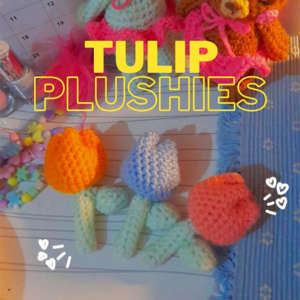 Handmade Tulip Plushies