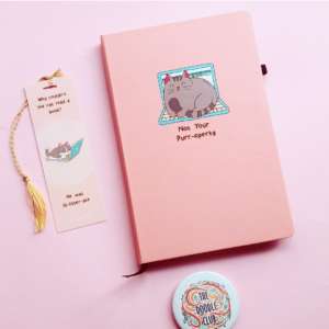 Not your purroperty cat notebook