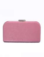 RangooN PINK HARD BOX CLUTCH