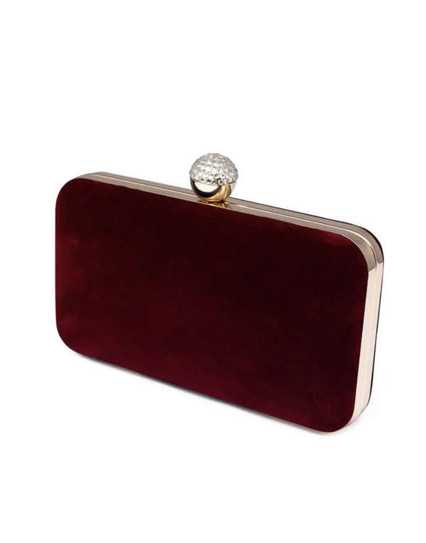 RangooN Maroon Beauty Clutch